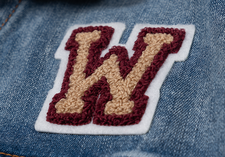 chenille patch- 2